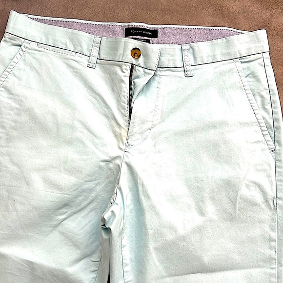 Tommy Hilfiger | Light Sky Blue Chinos | Never Worn |Like New | Size 34W x 32L | - Picture 1 of 8
